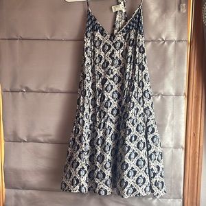 XXI dress blue and white size S